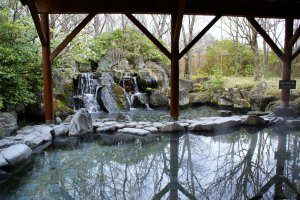 Epinard Nasu's outdoor onsen is one of the largest in the region