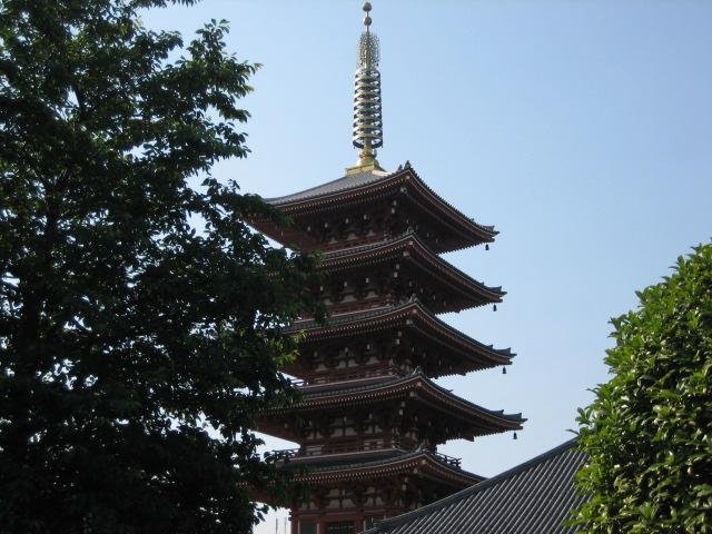 Pagoda on the temple grounds