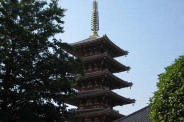 Pagoda on the temple grounds