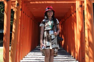 Miniatur Kuil Fushimi Inari 