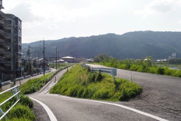 The route to Arashiyama.