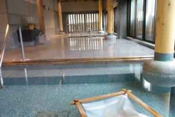 Using the Akiu Day Trip Hot Springs