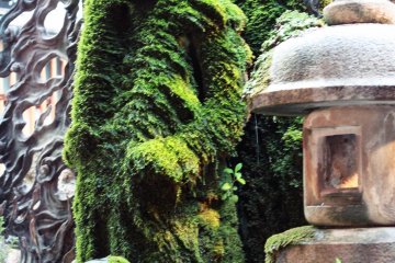 Moss-covered body image of Fudo