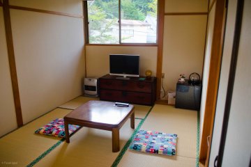 The ume room at Fukufuji