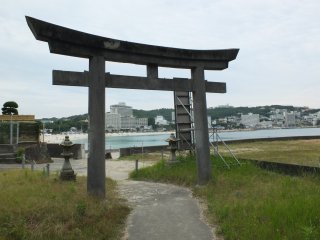 Shrine on the beach