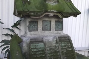 An ancient, ancient miniature shrine
