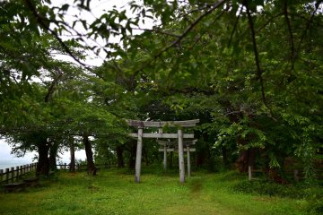 Murakami Castle's shrine