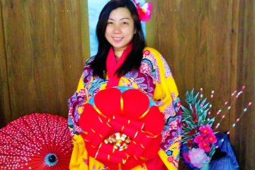 Filipina turned Japanese for a day