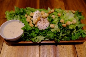 Caesar salad with sublime dressing