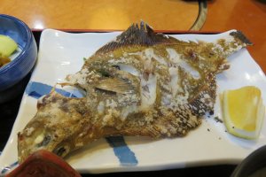 Deep fried fish