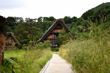 The Wada House, the largest gassho-styled house in Shirakawa-go