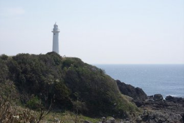 Trails lead to a lighthouse surveying the rocky coast