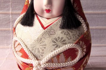 Кукла Принцесса Дарума. Традиционная кукла Мацуямы