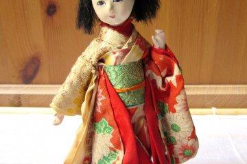 Старинная кукла Майко, 1960-е. Подарок