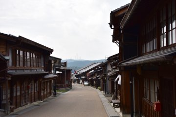 Walking through Iwamura's ancient streets