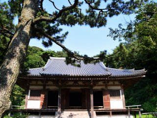 Hội trường chính của chùa Tomyo cũ