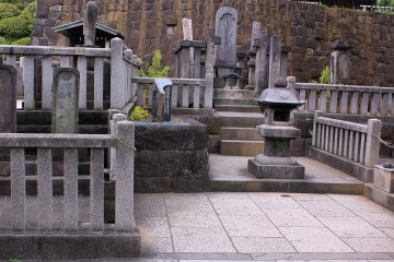 According to the legend these are the ronin graves
