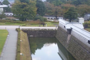 Moat at Kanazawa Castle