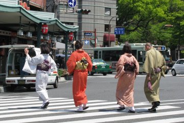В Киото надо носить кимоно!