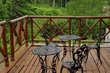 Terrace with nature views
