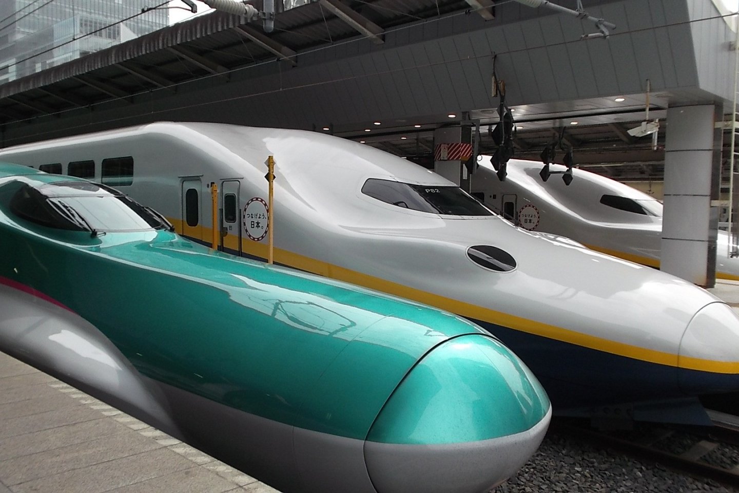 Bullet Trains are various shapes, and aerodynamic
