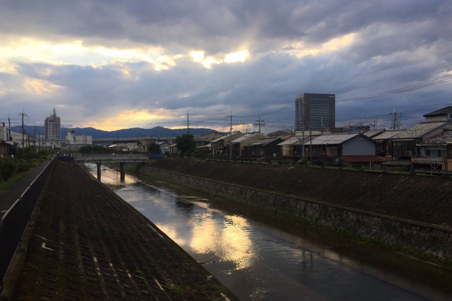 Right before the storm in Fushimi