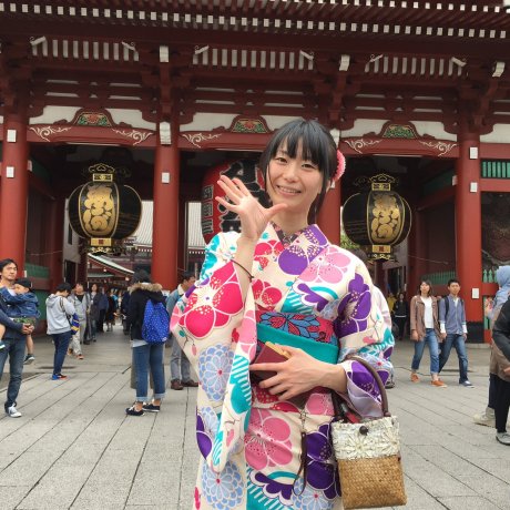Renting a Kimono in Asakusa