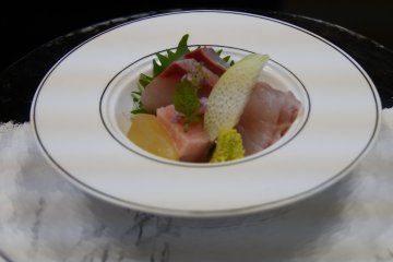 Melt-in-your-mouth sashimi.