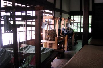 Old weaving machines