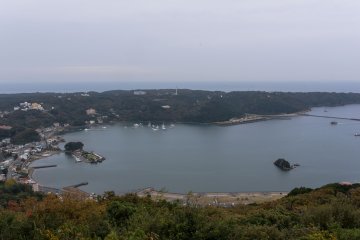 The Shimoda port, a fantastic view of the towns historic site.