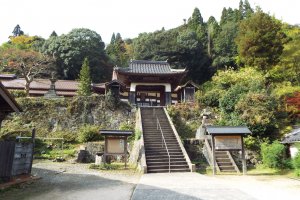 Town of Omori - one of many shrines and temples