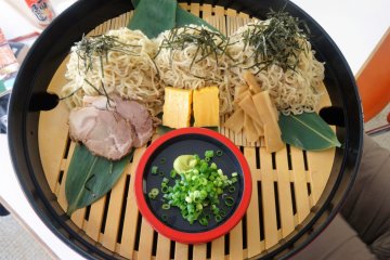 The specialty noodle dish on offer at the southern ropeway station cafe