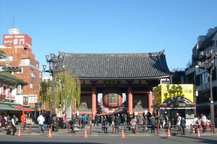 The gate at Senso-ji