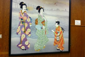 kimono painting
