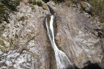 <p>Another falls, further up the mountain</p>