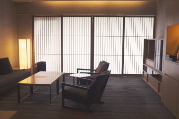 Rooms featuring shoji sliding doors