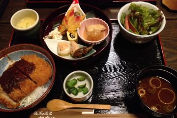 Gomaya Miso Katsu set menu