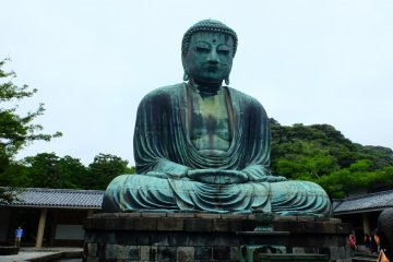 Statue of Amida Buddha at Kotoku-in