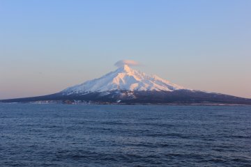 Mt. Rishiri in all its glory.