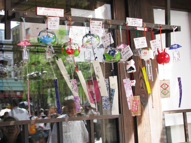 Fuurin - glass bells usually sold in summer time
