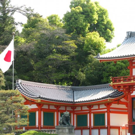 Храм Ясака в Киото