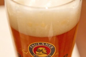 Paulaner Weissbier (and more) on tap