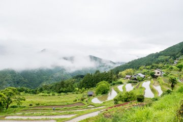 Takahara, the first village walkers of the Nakahechi route from Takijiri-oji will encounter on their hike.