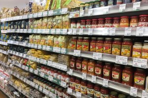 A selection of pasta & pasta sauces