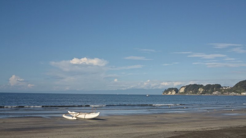 Zaimokuza beach