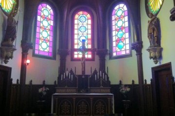 Miyazu Catholic Church interior