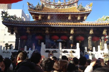 One of the temples in Chinatown