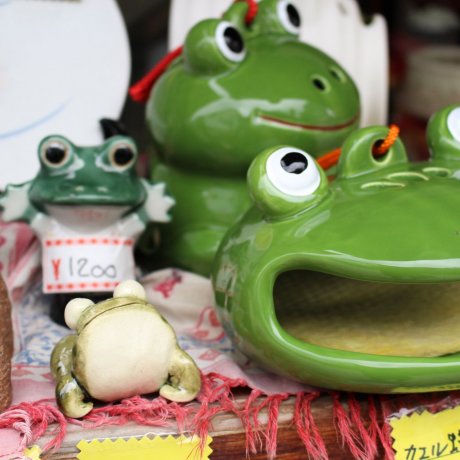 Frog Street in Matsumoto