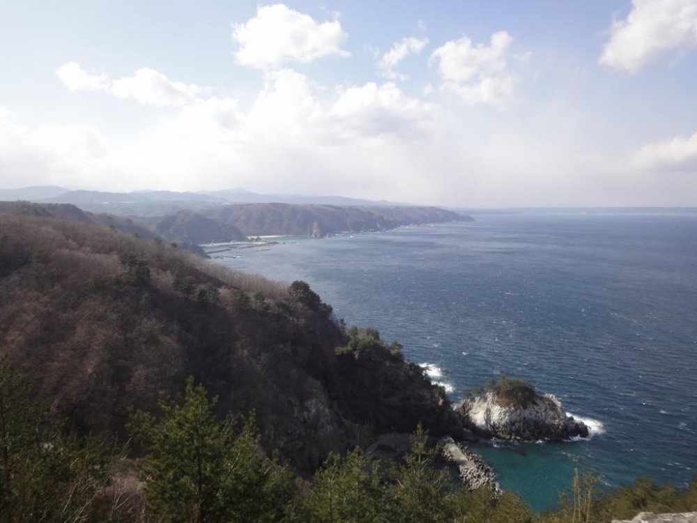 View North from Kitayamazaki