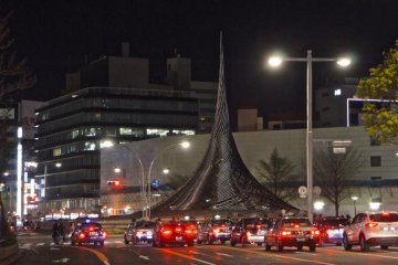 Nagoya Station traffic circle